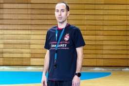 Mateo Hrvatin, trener rukometašica Zameta
