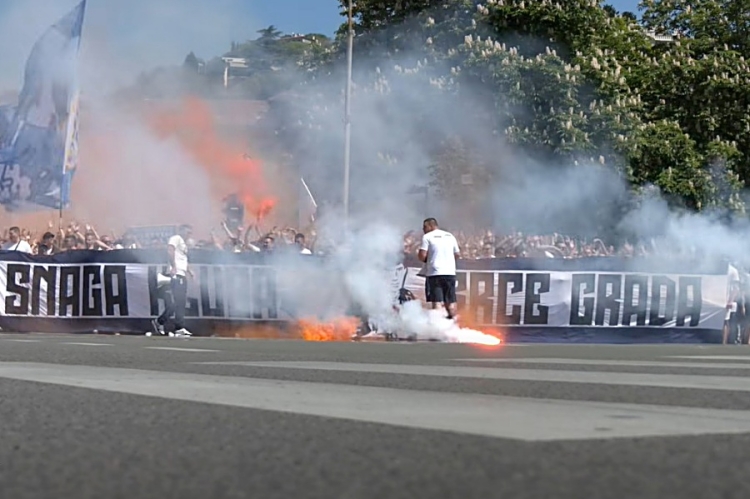 Pogledajte kako je Armada na poseban način obilježila Jadranski derbi