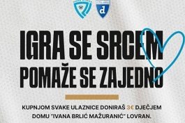 Rijeka protiv Dinama, derbi kola dobio humanitarnu notu u ozračju darivanja