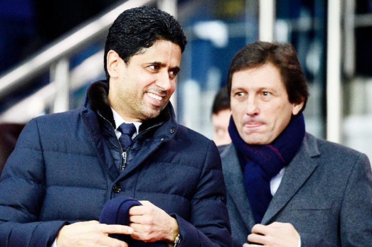 Nasser Al Khelaifi  i Leonardo