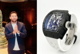 Leo Messi tijekom posjete Indiji dobio sat vrijedan oko milijun eura!