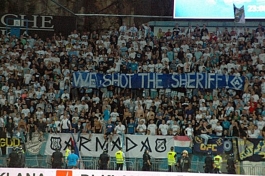 We shoot the Sheriff: UEFA kaznila Rijeku s 25.000 eura zbog bezazlene koreografije navijača!