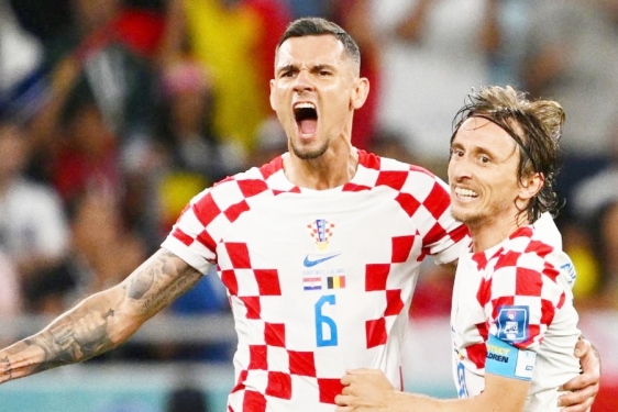 Dejan Lovren i Luka Modrić