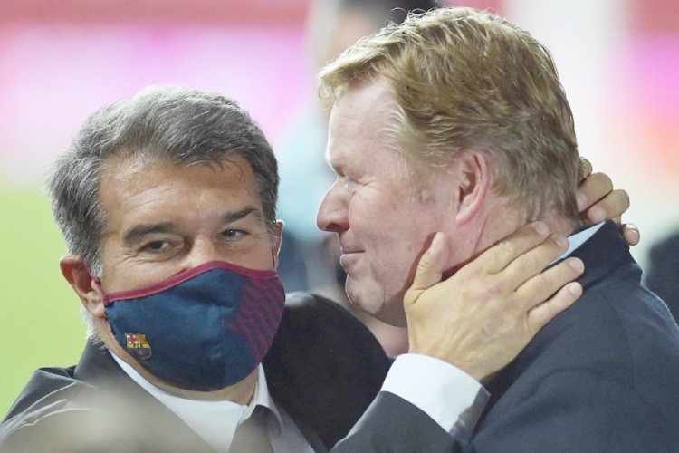 Ronald Koeman kaže da ga Joan Laporta lagao u vezi Lea Messija