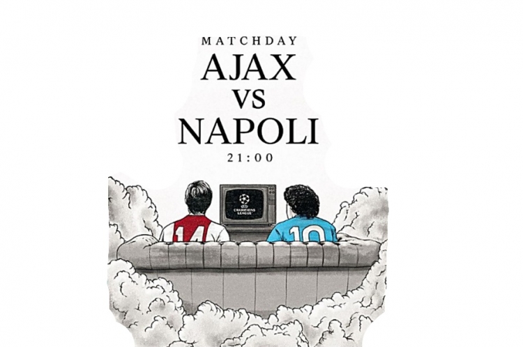 Ajax odao počast legendama originalnom najavom  utakmice protiv Napolija