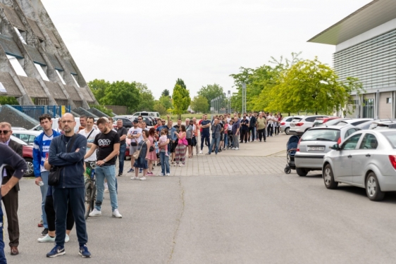 Red za ulaznice u srijedu u Osijeku