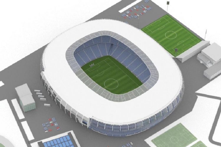 Mašta može svašta, jedno od niza idejnih rješenja novog stadiona