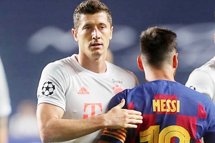 Lewandowski i Messi