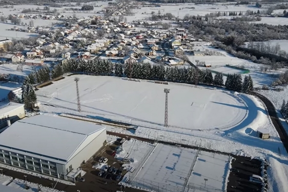 Balinovac pod snijegom