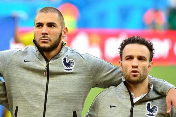 Benzema i Valbuena  iz nekih sretnijh vremena