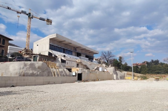 U Opatiji se naziru konture igrališta koje se gradi prema drugoligaškim standardima