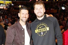 Pogledajte kako je Luka Dončić podignuo na noge  Novaka Đokovića