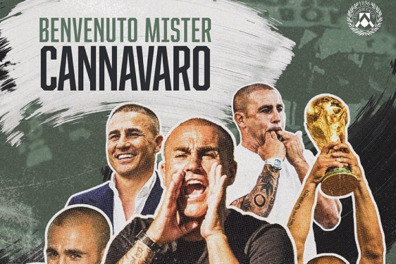 Fabio Cannavaro postao trener Udinesea, talijanski velikan debitira u borbi za ostanak