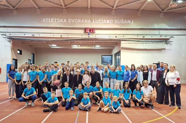 Atletska dvorana službeno nosi ime Luciano Sušanj