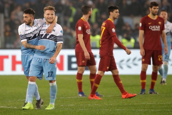 Serie A: Lazio uvjerljivo pobijedio Romu, Badelj i Ćorić na klupama, Milan treći