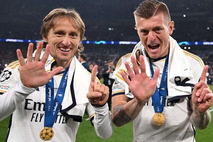 Luka Modrić i Toni Kroos