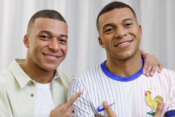 Kylian Mbappe upoznao Kyliana Mbappea, koji je nakratko svratio do Madrida