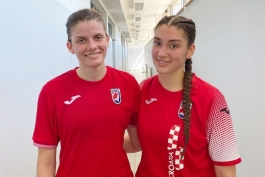 U-17 EP:  Lucija Grozdanić i Mirna Brusić proslavile dvije pobjede