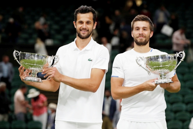 Nikola Mektić i Mate Pavić. nedavno osvojili Wimbledon