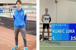 Silvestarski miting u Zagrebu, Luka Kljajić i Borna Gregor postali državni rekorderi