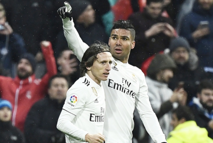 Modrić i Casemiro