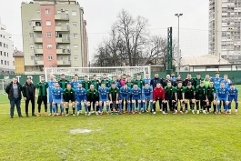 Momčadi Trešnjevke i Crikvenice na Grabi
