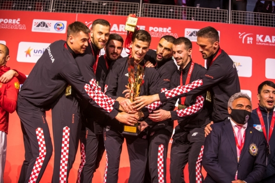 EP: Hrvatska karate reprezentacija zlatna u borbama