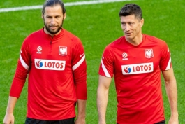 Grzegorz Krychowiak i Robert Lewandowski