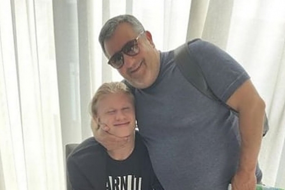 Erling Haaland i Mino Raiola