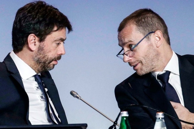 Andrea Agnelli i Aleksander Čeferin