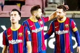 Sergio Busquets, Jordi Alba i Leo Messi opet zajedno