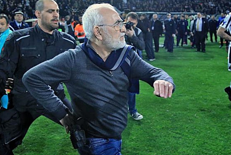 Ivan Savvidis suspendiran, grčki revolveraš tri godine izvan nogometa