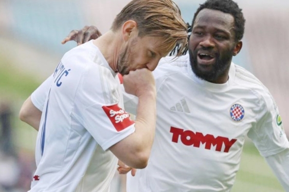 Prva HNL: Ivan Rakitić efektnim pogotkom vratio Hajduk na prvo mjesto