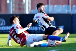 David Zubović (Orijent) i Gabriel Groznica (Opatija)