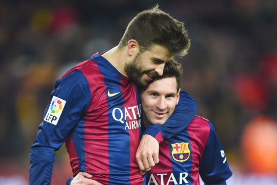 Pique i Messi