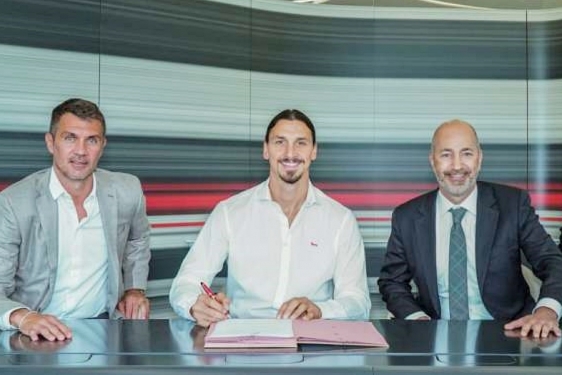 Maldini, Ibrahimović i Gazidis