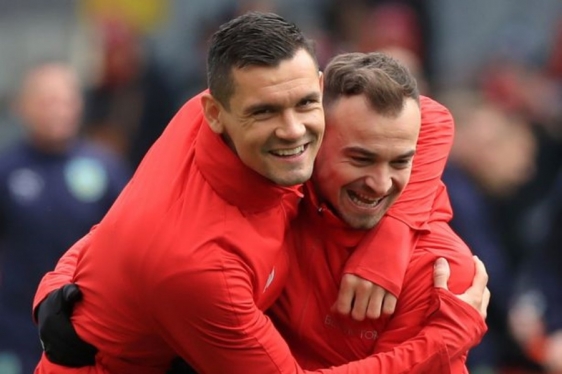 Dejan Lovren i Xherdan Shaqiri