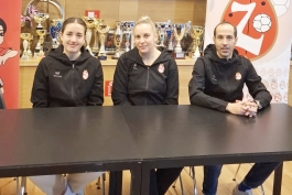 Ariana Kernjus, Mila Lukačić i Mateo Hrvatin