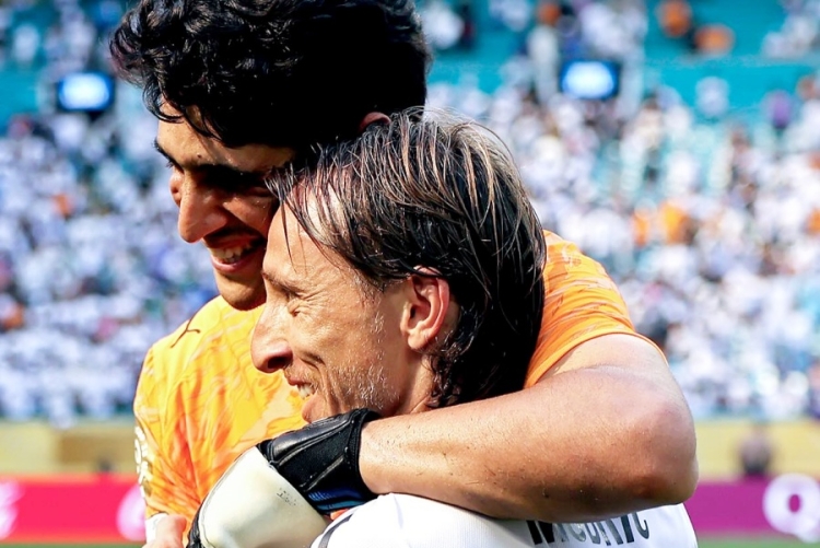 Portugalac Bono i Luka Modrić