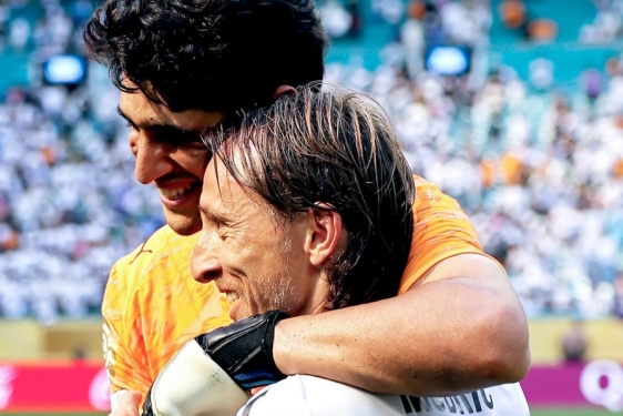 Portugalac Bono i Luka Modrić
