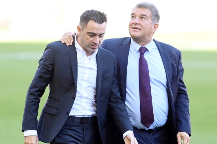 Xavi i Laporta