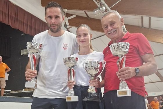 Marino Miličević, Ria Vojković i Vjekoslav Matetić