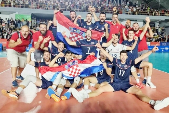 MI Hrvatski odbojkaši osvojili zlato pobjedom protiv Španjolske