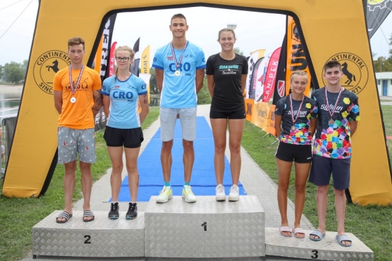 PH: Triatlonci riječkog Rivala najbolji,   Gabriel Barac prvi, Lana Vale druga