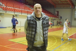 Aramis Naglić prilikom prvog treninga na Mavrincima