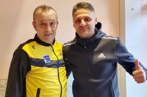 Senad Brkić i Ermin Husaković, predsjednik NK-a Moševac 