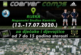 NK Lokomotiva i Coerver organiziraju ljetni nogometni kamp na stadionu Kantrida