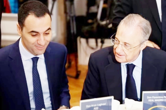 Anas Laghrari i Florentino Perez