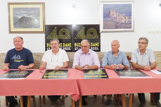 Branko Bašić, Damir Rupena, Damir Kajin, Valmer Brenko i Marinko Krbavčić 
