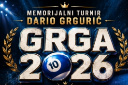 Memorijalni biljarski turnir u spomen na Darija Grgurića Grgu